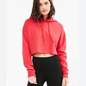 Urban Outfitters Cropped Hoodie Out From Under